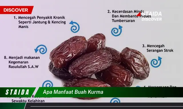 apa manfaat buah kurma