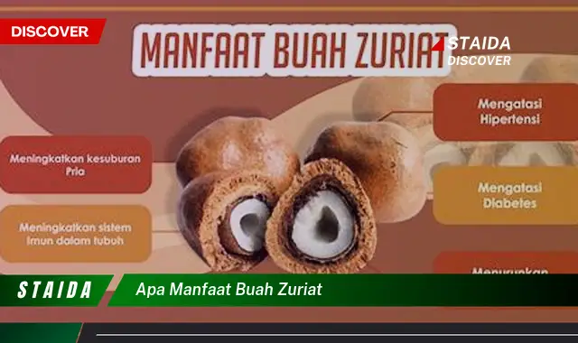 apa manfaat buah zuriat