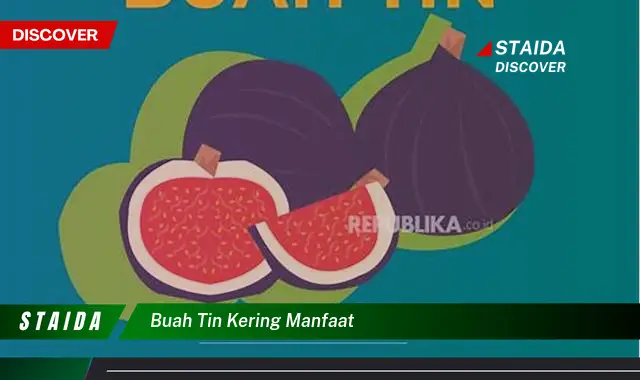 buah tin kering manfaat