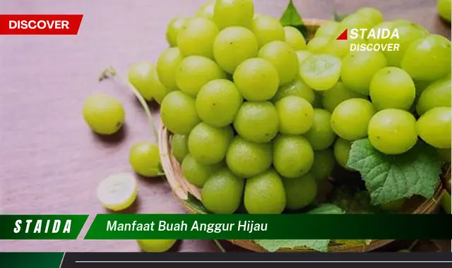 manfaat buah anggur hijau