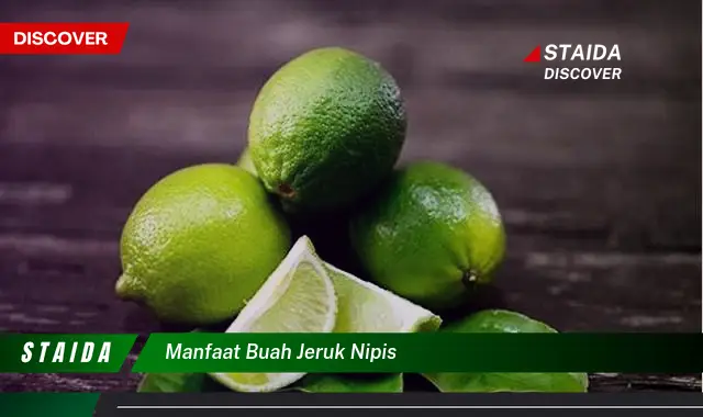 manfaat buah jeruk nipis