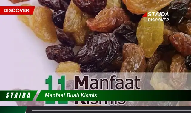 manfaat buah kismis