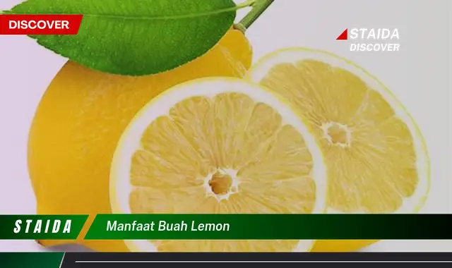 manfaat buah lemon