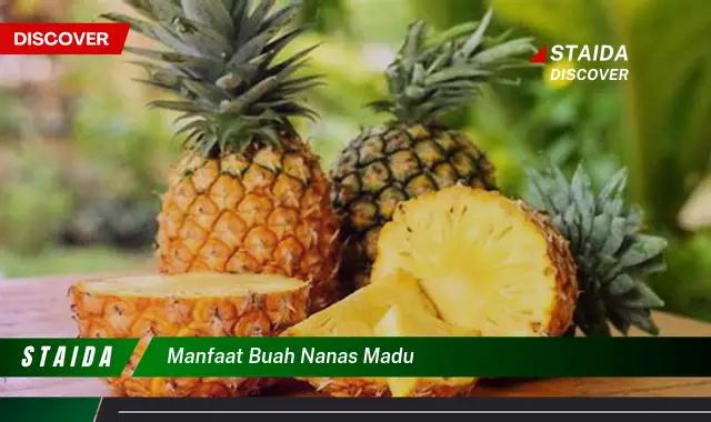 manfaat buah nanas madu