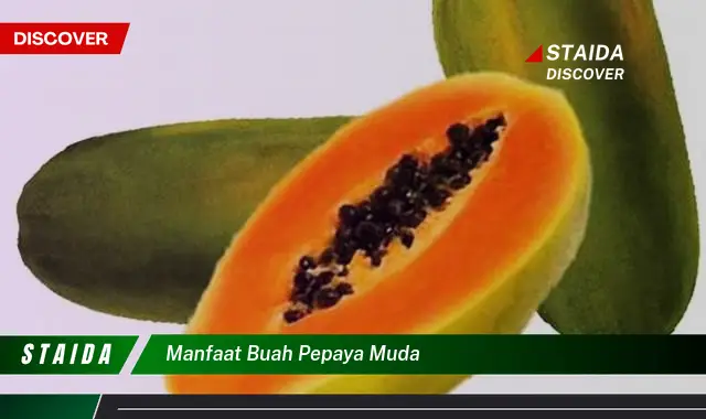 manfaat buah pepaya muda