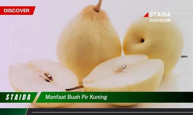 manfaat buah pir kuning