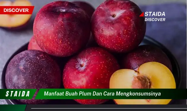 manfaat buah plum dan cara mengkonsumsinya