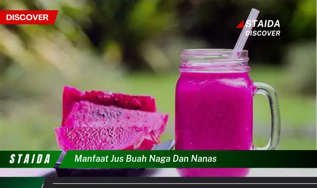 manfaat jus buah naga dan nanas