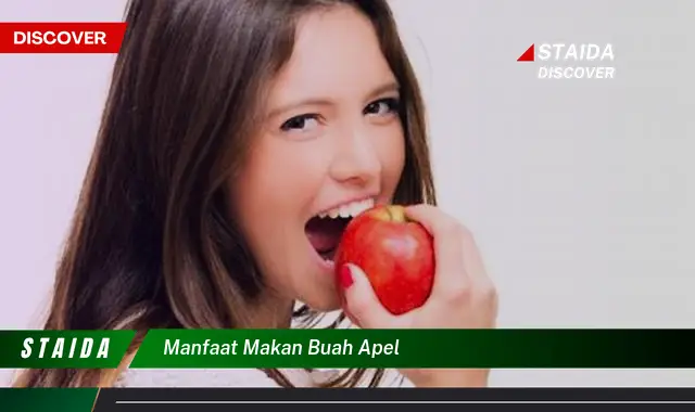 manfaat makan buah apel