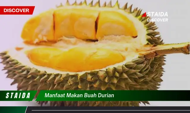 manfaat makan buah durian