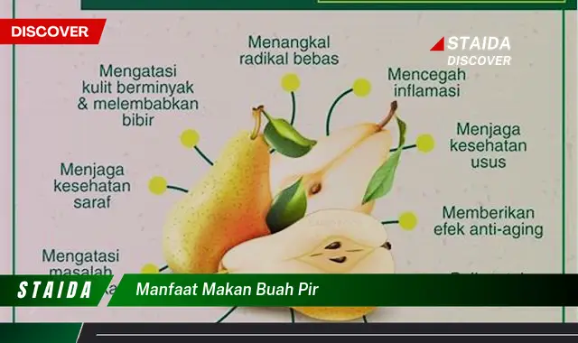 manfaat makan buah pir