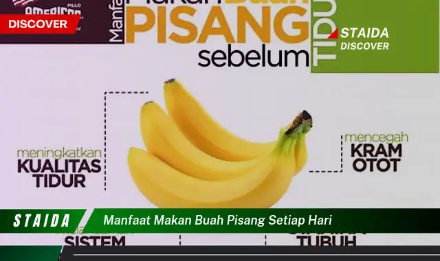 manfaat makan buah pisang setiap hari