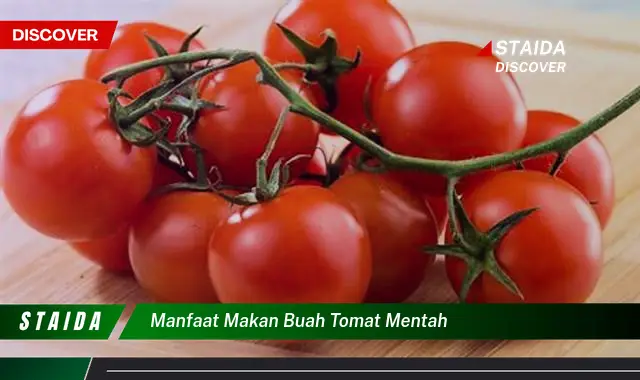 manfaat makan buah tomat mentah