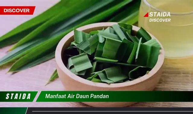 manfaat air daun pandan