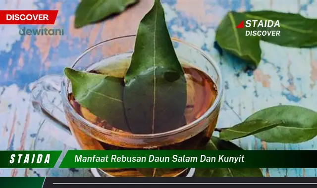 manfaat rebusan daun salam dan kunyit