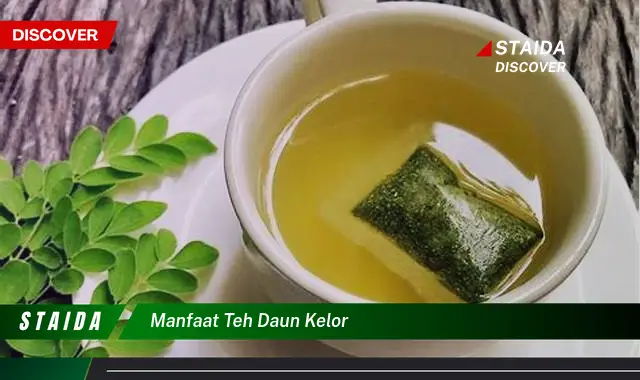 manfaat teh daun kelor